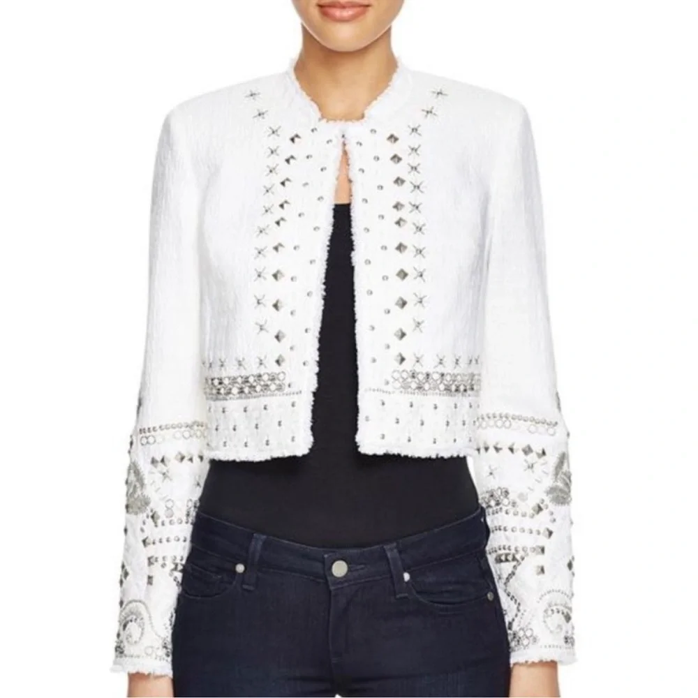 Elie Tahari “Doris” Embellished Jacket l Size XL lNWT l Poshmark - Picture 1 of 16